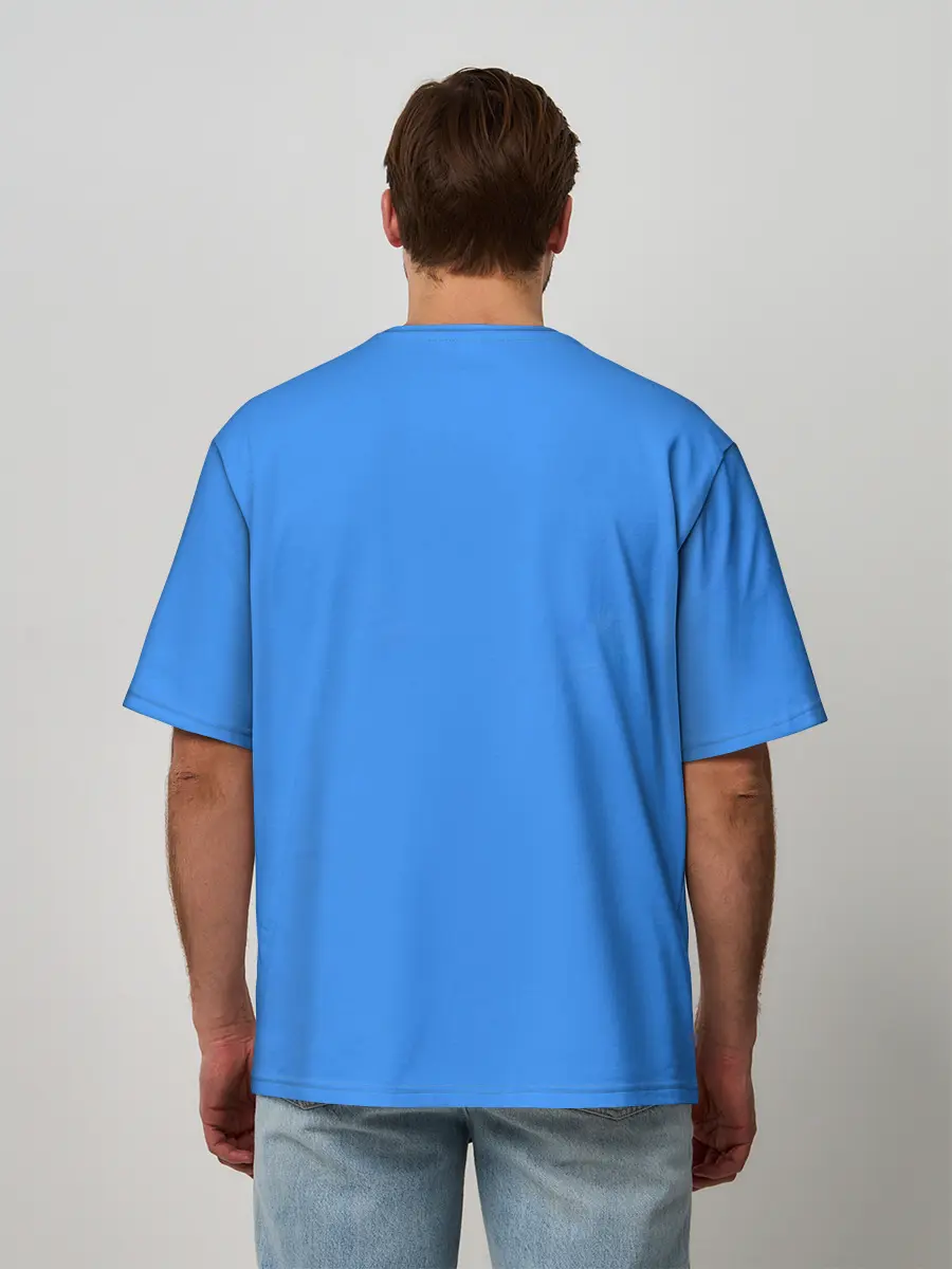 Мужская футболка оверсайз / Йоаким Броден на танке Sabaton