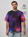 Мужская футболка оверсайз / КОСМОС | SPACE