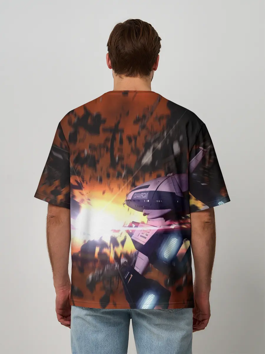 Мужская футболка оверсайз / MASS EFFECT