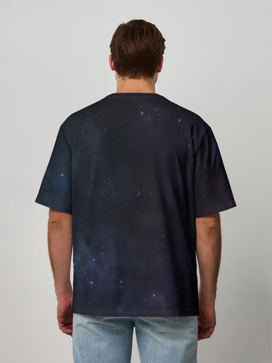 Мужская футболка оверсайз / Весы