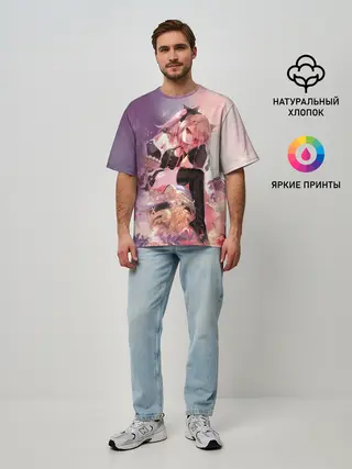 Мужская футболка оверсайз / Kururu