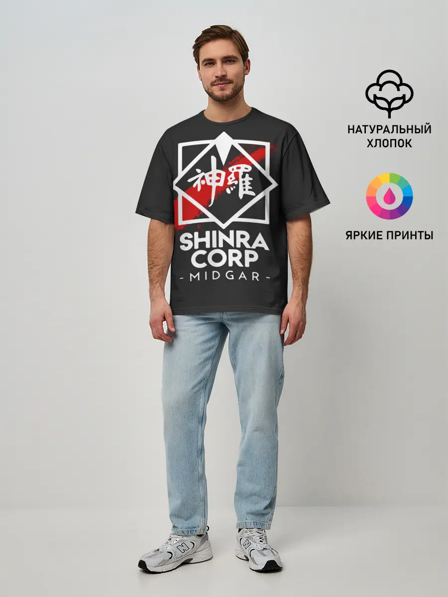 Мужская футболка оверсайз / Final Fantasy