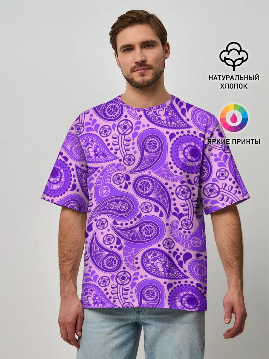 Мужская футболка оверсайз / Организмы