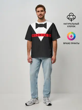 Мужская футболка оверсайз / Hitman III