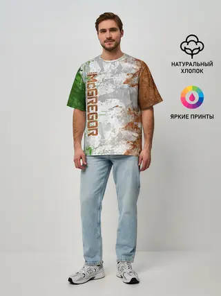 Мужская футболка оверсайз / Конор МакГрегор