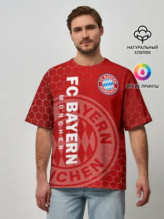 Мужская футболка оверсайз / Бавария