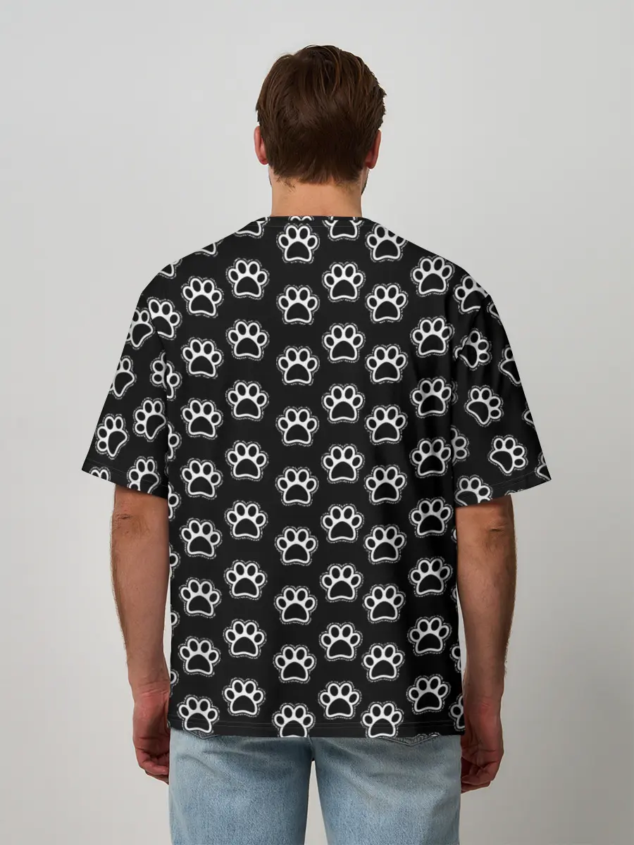 Мужская футболка оверсайз / DAB DOG