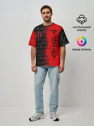 Мужская футболка оверсайз / THE WITCHER [9]