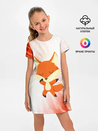 Детское платье / ЛИСИЧКА / FOXY