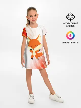 Детское платье / ЛИСИЧКА / FOXY