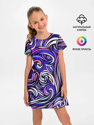 Детское платье / Волны
