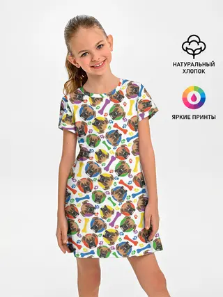 Детское платье / Немецкий Боксёр