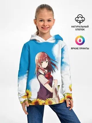 Детское худи / Саю и Подсолнухи