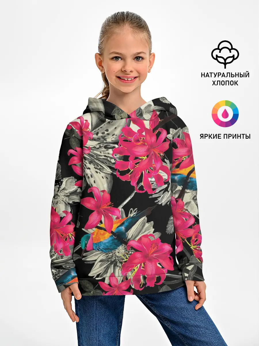 Детское худи / Цветы
