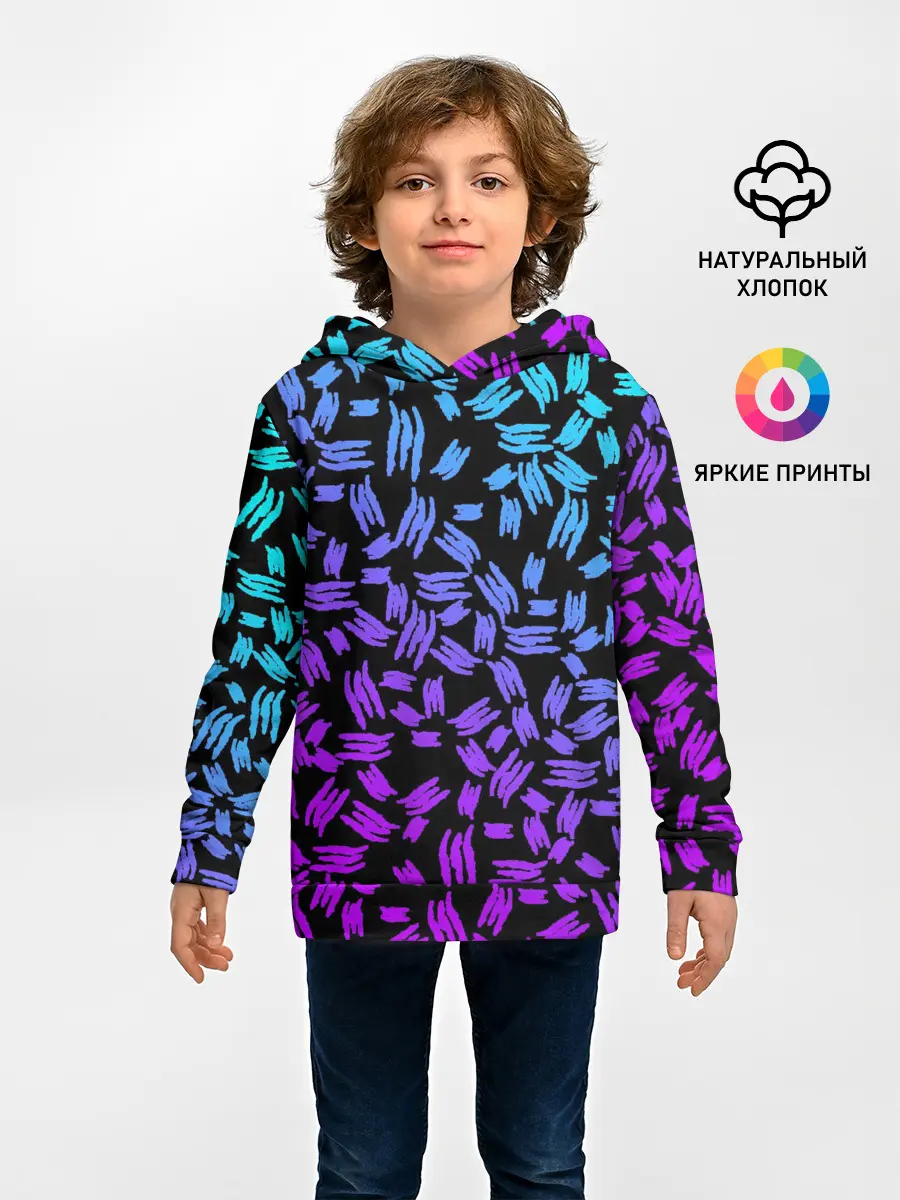 Детское худи / PATTERN MONSTER ENERGY