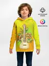 Детское худи / Гитара и подсолнухи