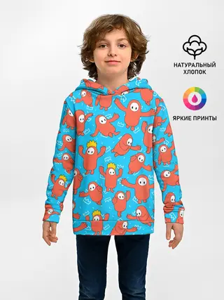 Детское худи / Fall guys red