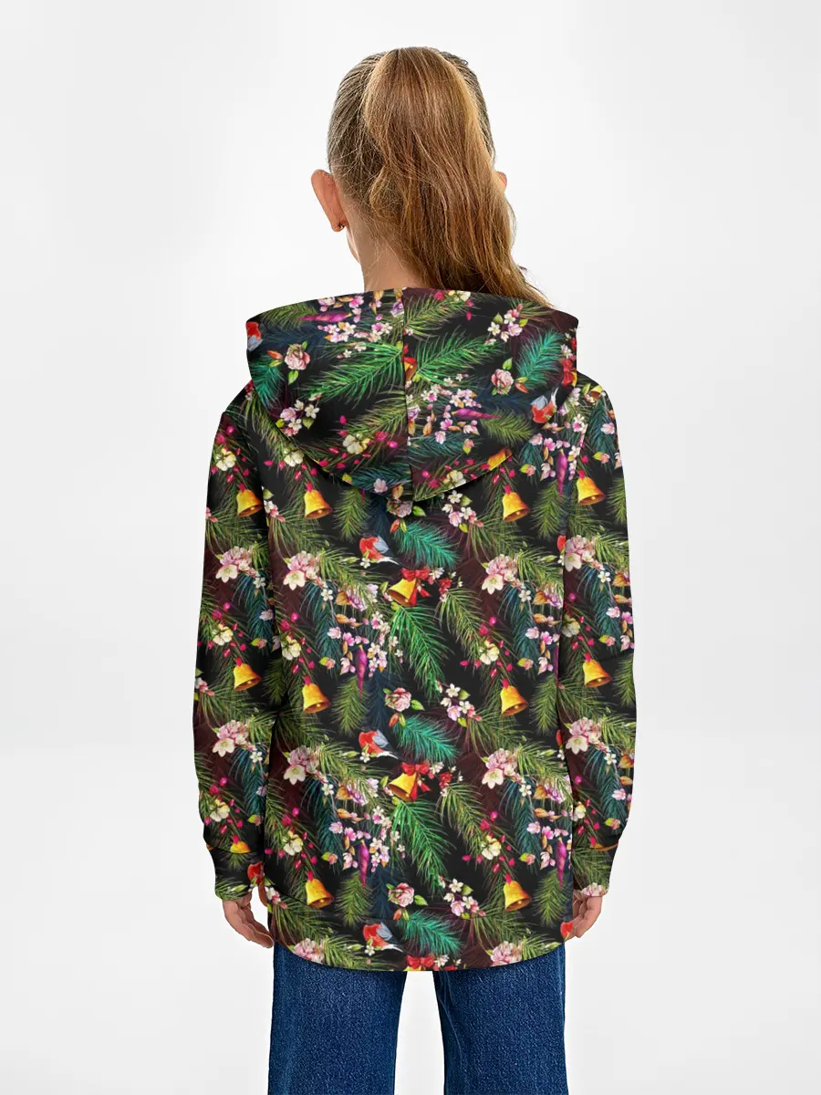 Детское худи / Новогодняя Ёлка