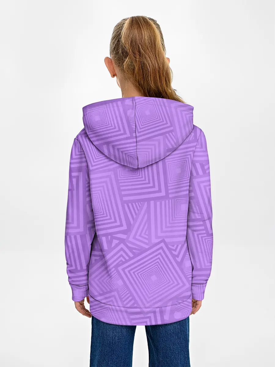 Детское худи / Квадраты в квадратах