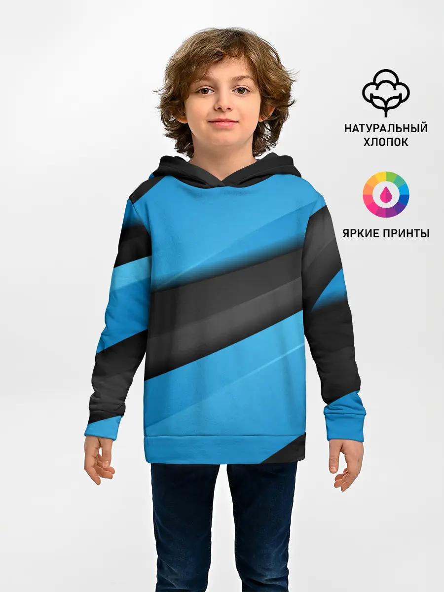 Детское худи / Blue Sport Style