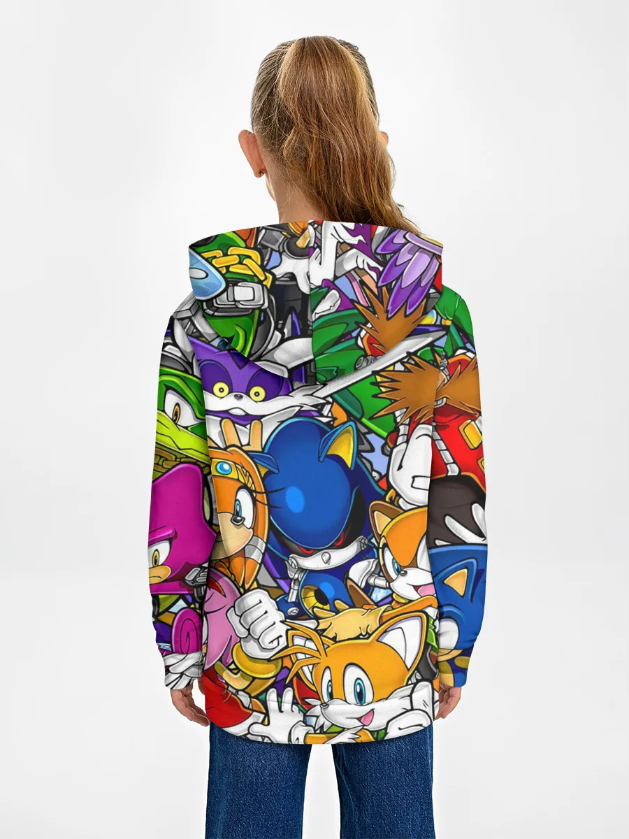 Детское худи / КИБЕР СОНИК | CYBER SONIC ROBOT