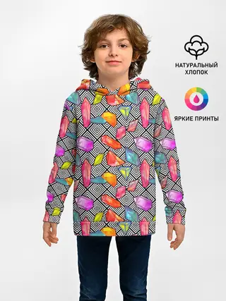 Детское худи / Кристаллы