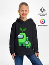 Детское худи / Among us Lime+ kid lime