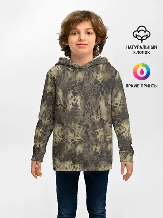 Детское худи / Камуфляж Prym1 Woodlands Camo