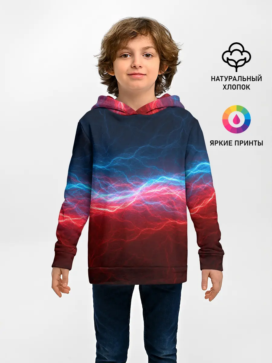 Детское худи / Огонь и лёд