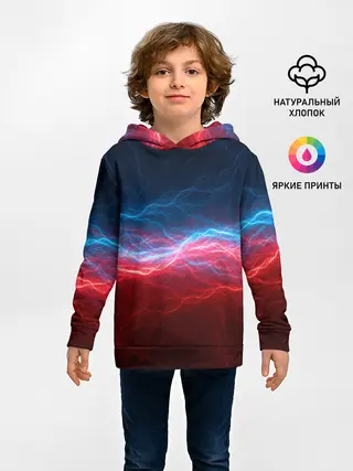 Детское худи / Огонь и лёд