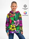 Детское худи / Цветочный фон | Пляжная