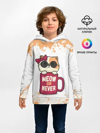 Детское худи / МИЛЫЙ КОТЕНОК | CUTE KITTEN