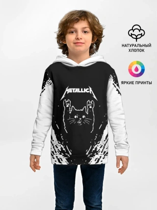 Детское худи / Мяуталлика / Meowtallica.