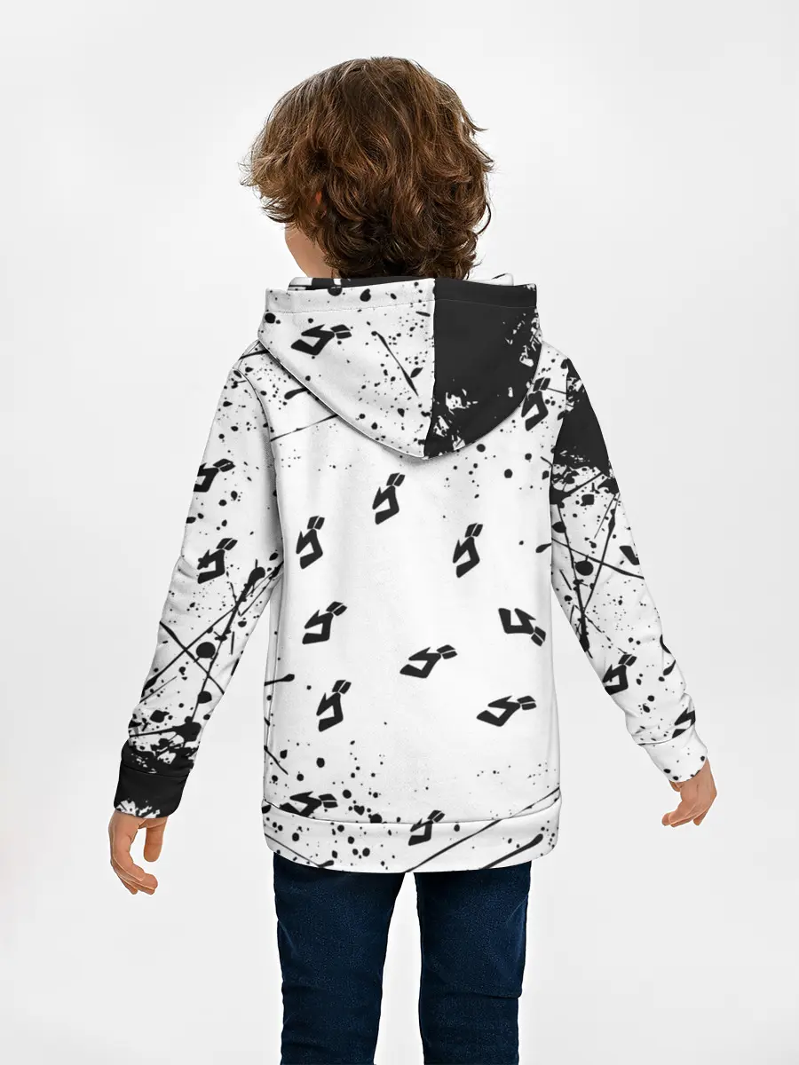 Детское худи / KILLER QUEEN черные брызги