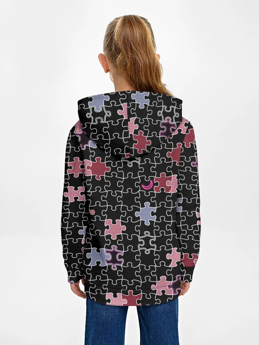 Детское худи / Пазлы Винтажный стиль