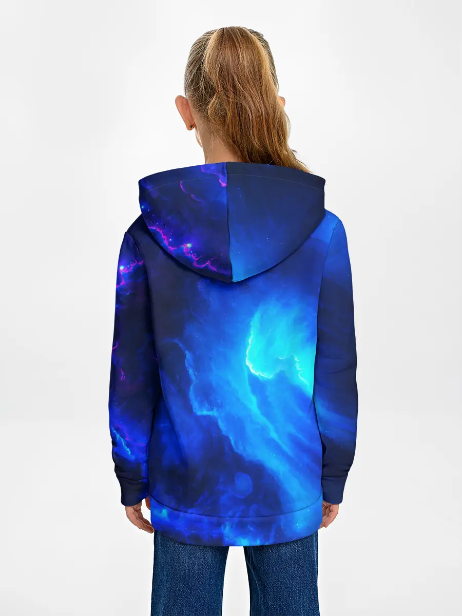 Детское худи / СИНИЙ КОСМОС