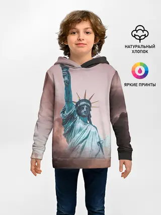 Детское худи / Статуя свободы