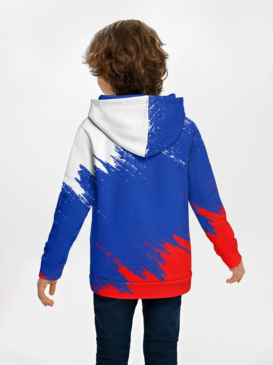 Детское худи / РОССИЯ ТРИКОЛОР