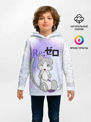 Детское худи / Пак / Re: Zero Фамильяр Эмилии