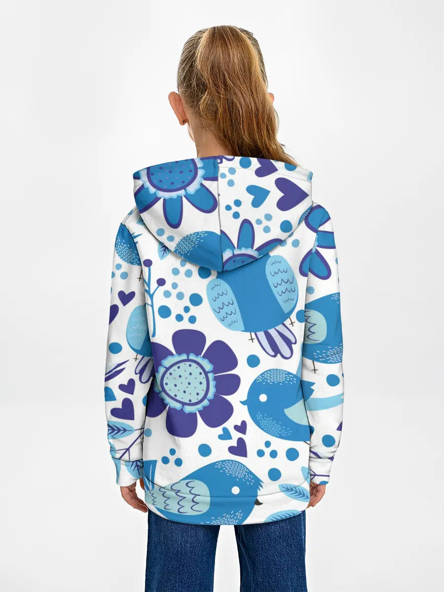 Детское худи / Воробушки