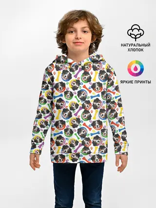 Детское худи / Бернский Зенненхунд