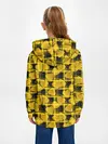 Детское худи / Желто-черный модный узор