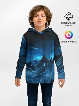 Детское худи / Северное сияние