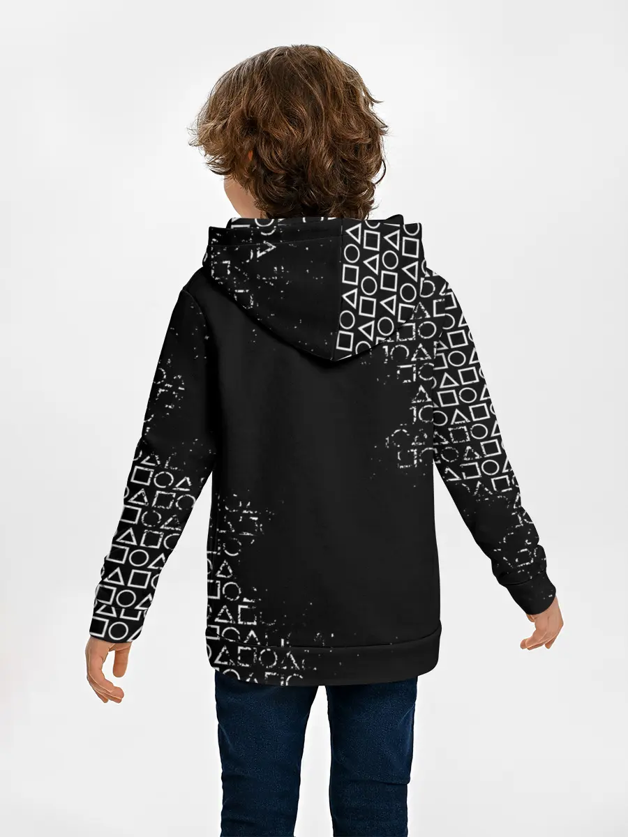 Детское худи / ИГРА В КАЛЬМАРА ТРЕУГОЛЬНИК | SQUID GAME