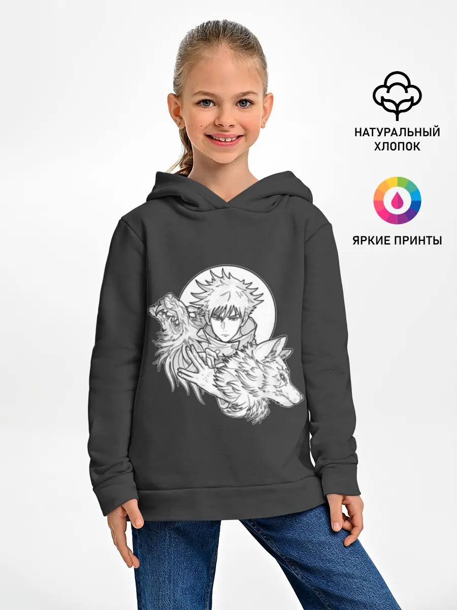 Детское худи / Megumi с волком