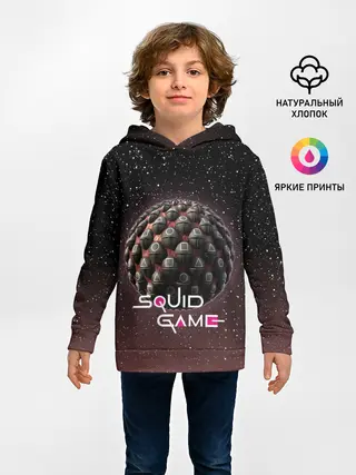 Детское худи / ПЛАНЕТА ИГР | ИГРА В КАЛЬМАРА