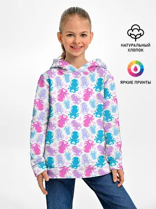 Детское худи / Осьминоги