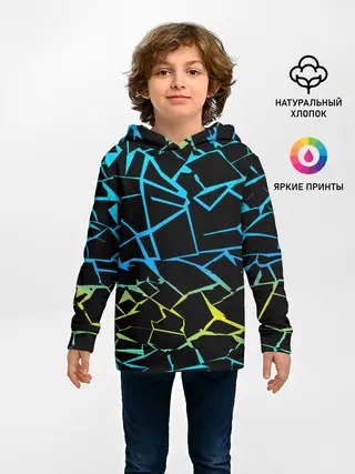Детское худи / НЕОНОВЫЙ ГРАДИЕНТ