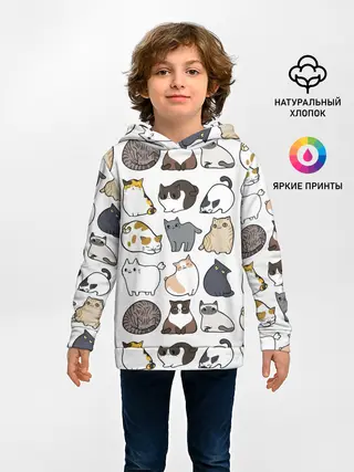 Детское худи / Котики