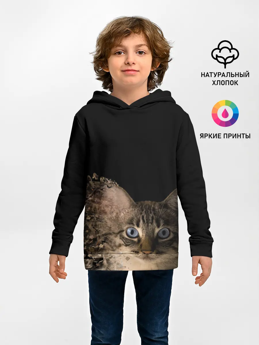 Детское худи / Disintegrating Cat
